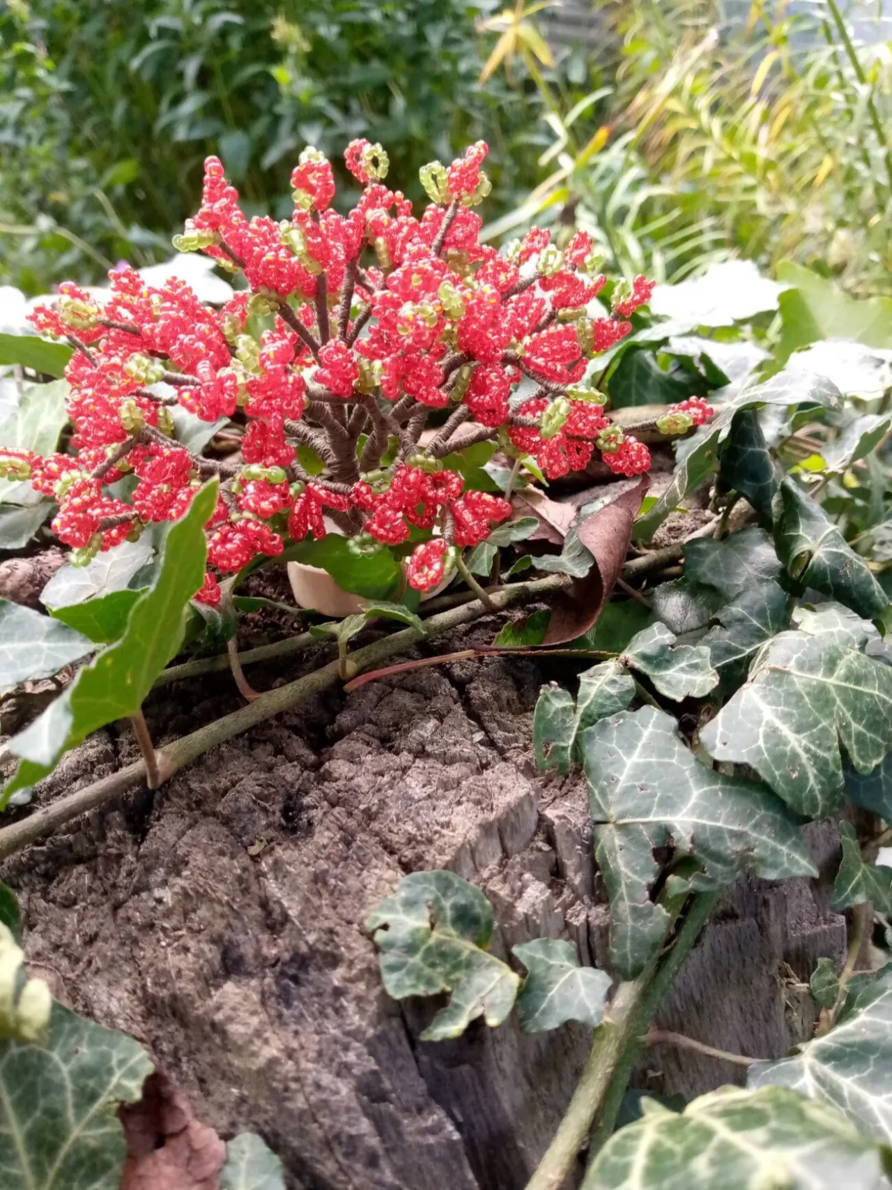 Дерево з бісеру 4