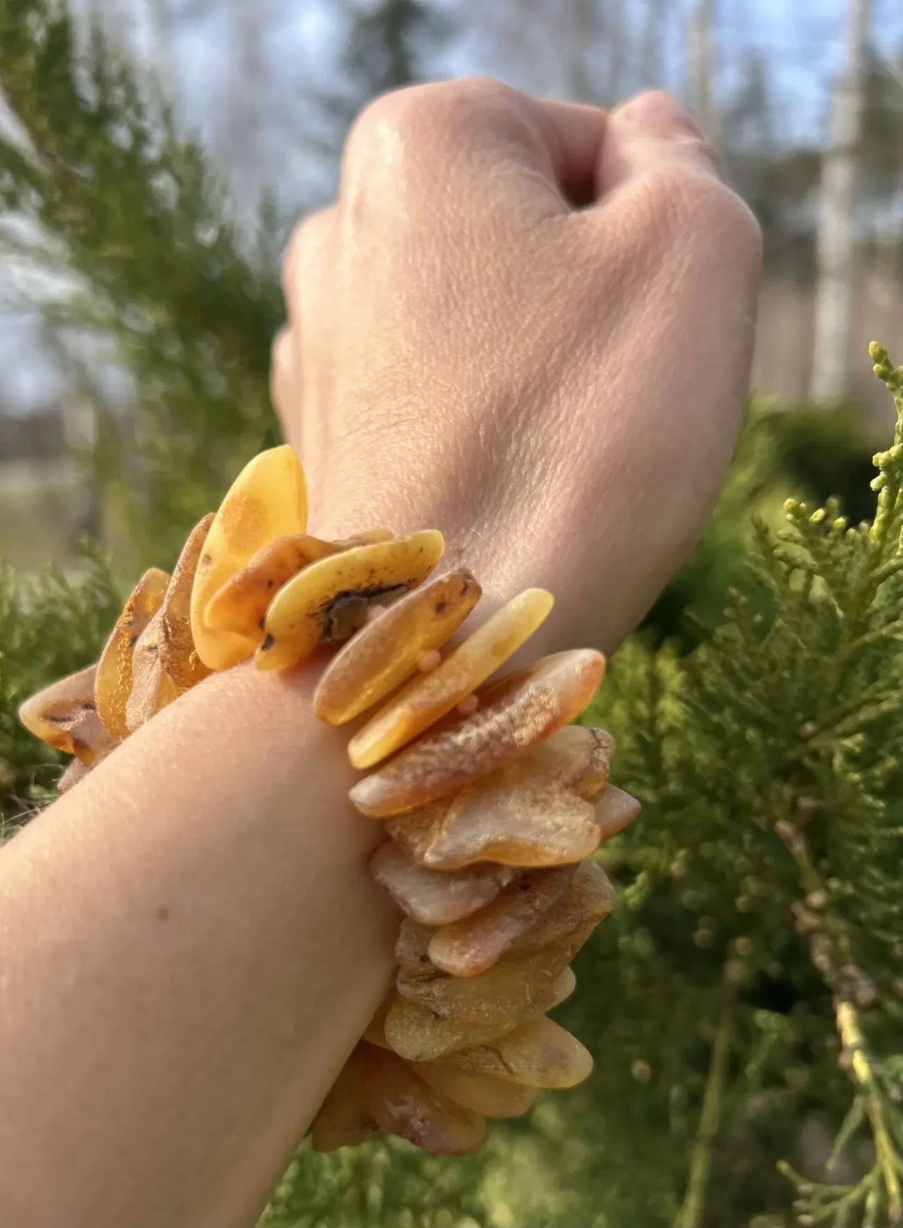 Бурштиновий браслет 7