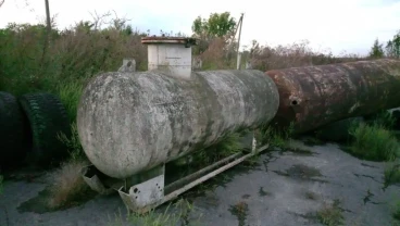 Газгольдер 2.7 куба ресивер ємність бочка резервуар