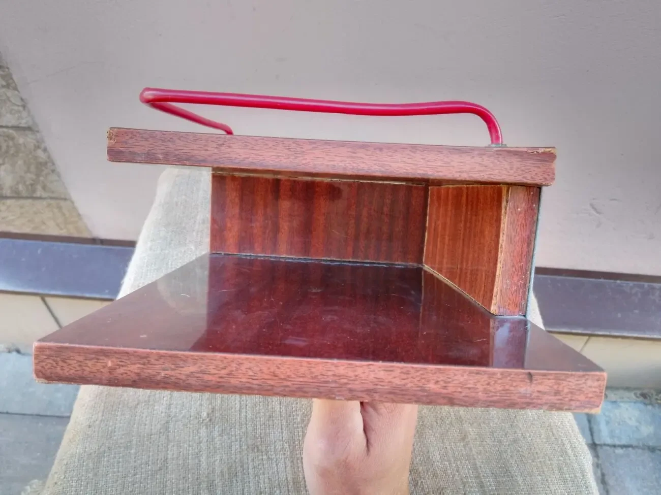 Полиця під стаціонарний телефон навісна. Полочка под стационарный тел. 5