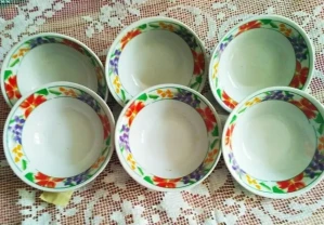 Новые Салатница, тарелка , пиала, конфетница 6 штук