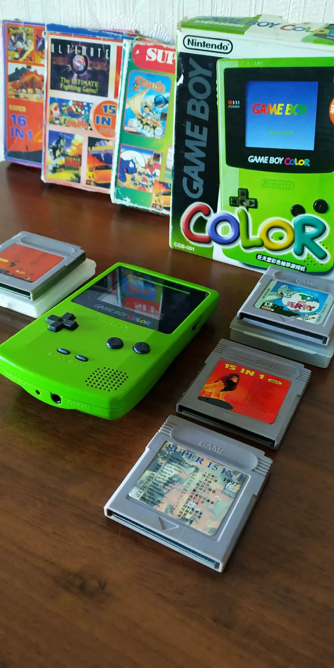 Nintendo Game Boy Color ORIGINAL б/у игровая приставка консоль 10