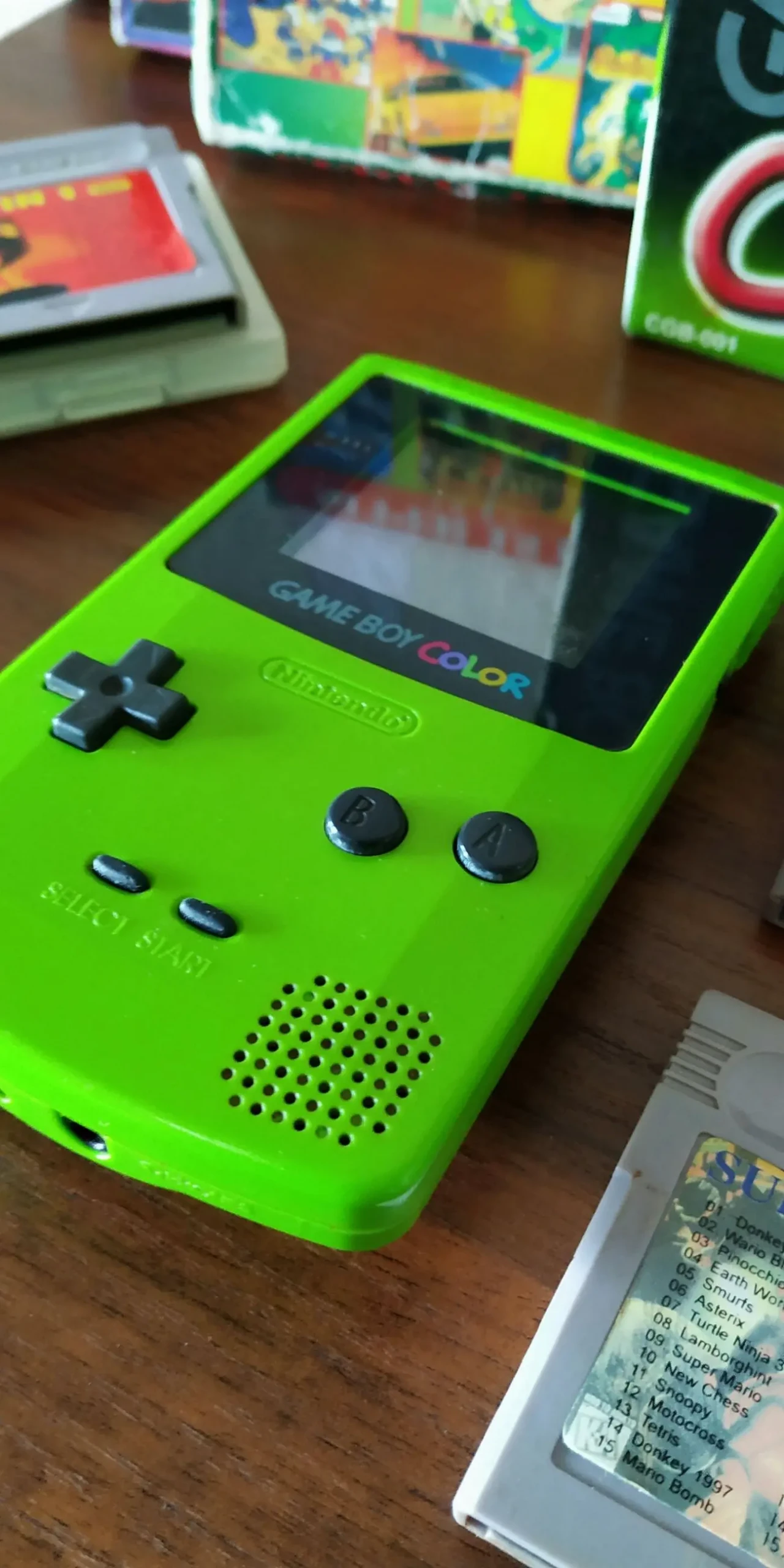 Nintendo Game Boy Color ORIGINAL б/у игровая приставка консоль 3