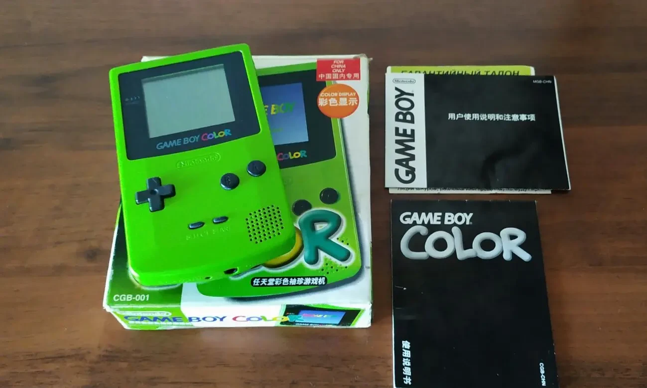 Nintendo Game Boy Color ORIGINAL б/у игровая приставка консоль 9