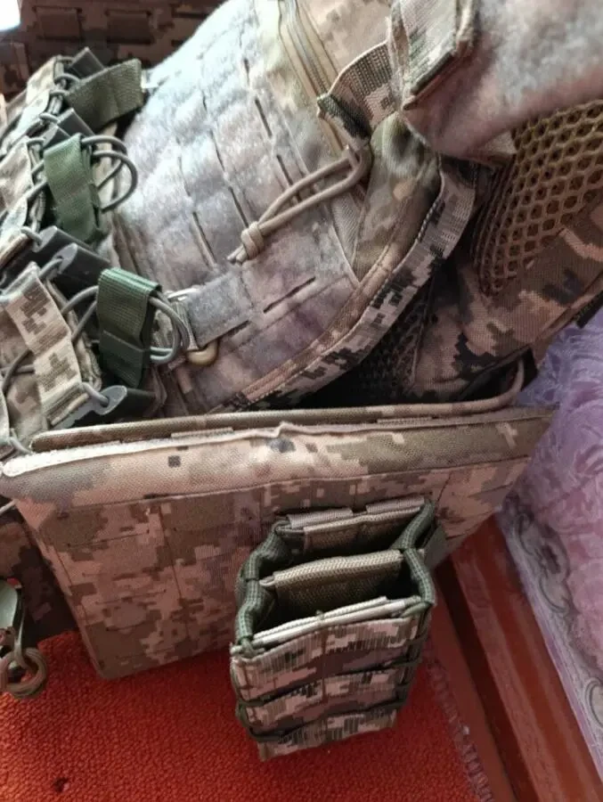 Плитоноска, шолом, плити 5