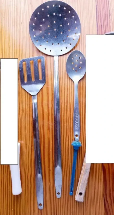 Навеска для кухни толстый металл сталь нержавейка, с рчками, ретро 5