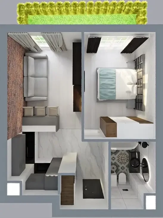 2-к квартира в історичному центрі м. Люблін, Польща від забудовника 10