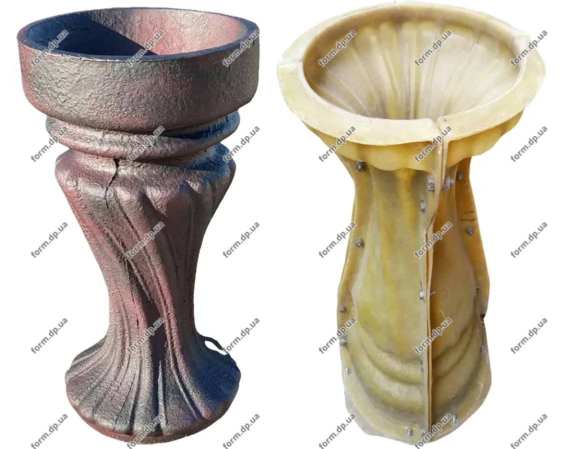 Форми для бетонних вуличних Вазонів W6