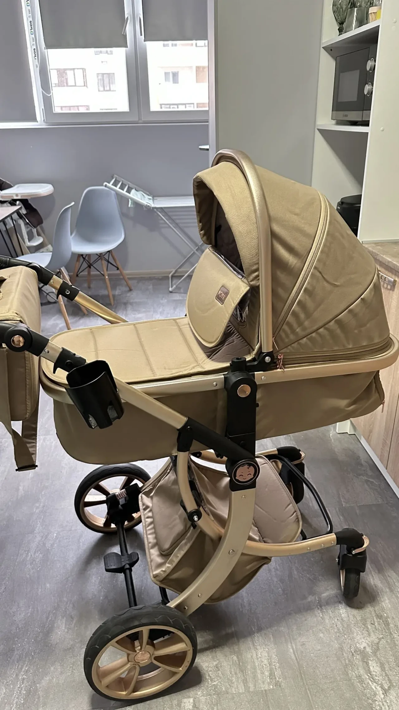 Коляска-трансформер Pote Aimile Gold 4