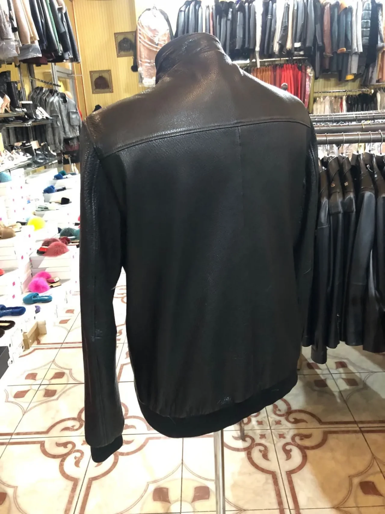 Бомбер шкіра справжнє джамбо! 2