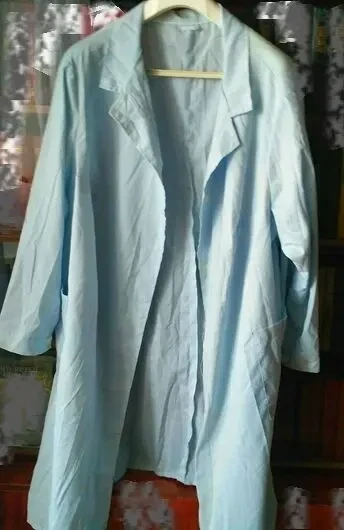 Новый халат светло-голубой очень большой размер