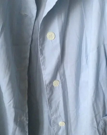 Новый халат светло-голубой очень большой размер 3