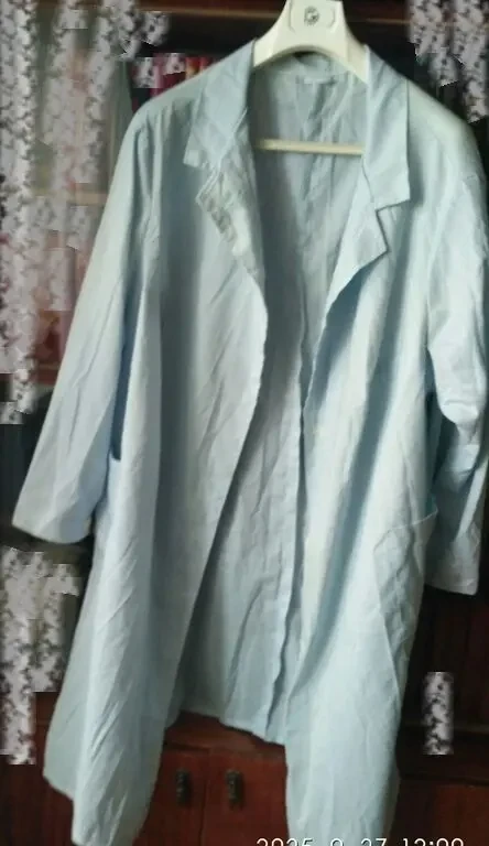 Новый халат светло-голубой очень большой размер 9