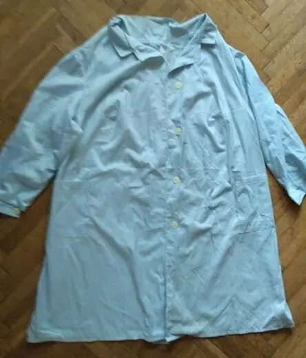 Новый халат светло-голубой очень большой размер 8