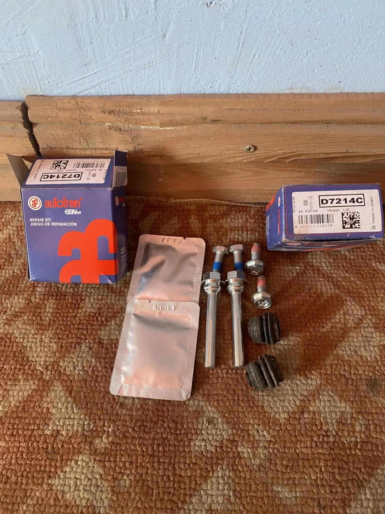 Нправляющие суппорта заднего РЕНО