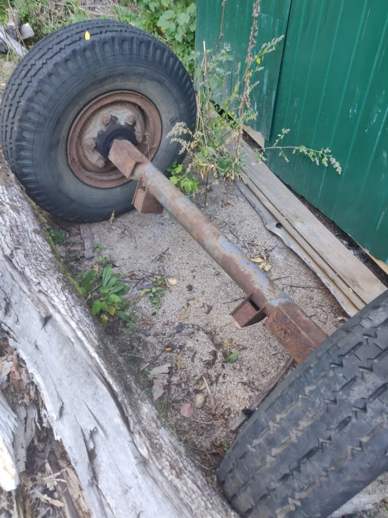 Ось для прицепа 8