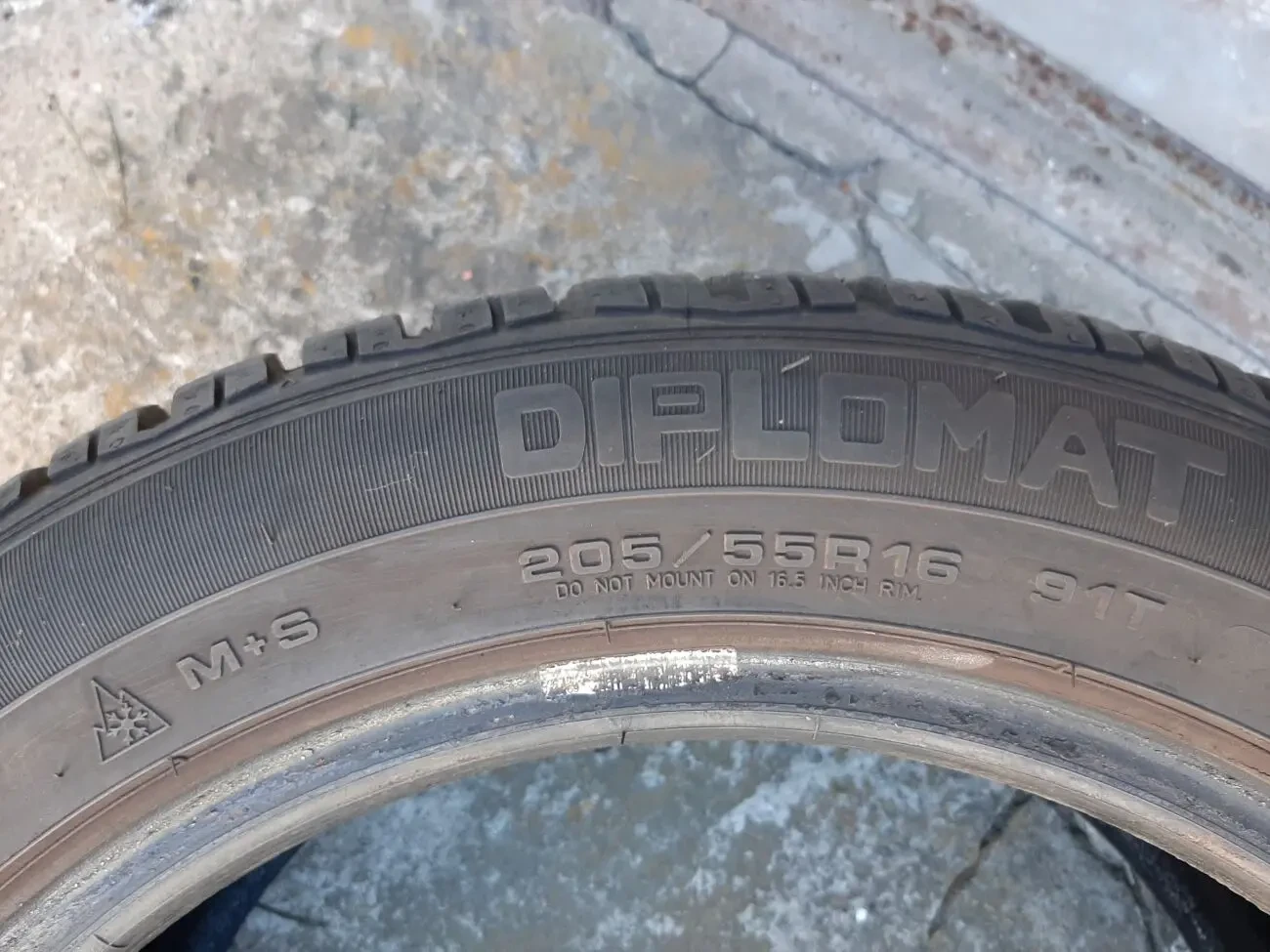 Шины 205/55 R16 HP Winter, made in Germany, комплект 4шт, зимние 6