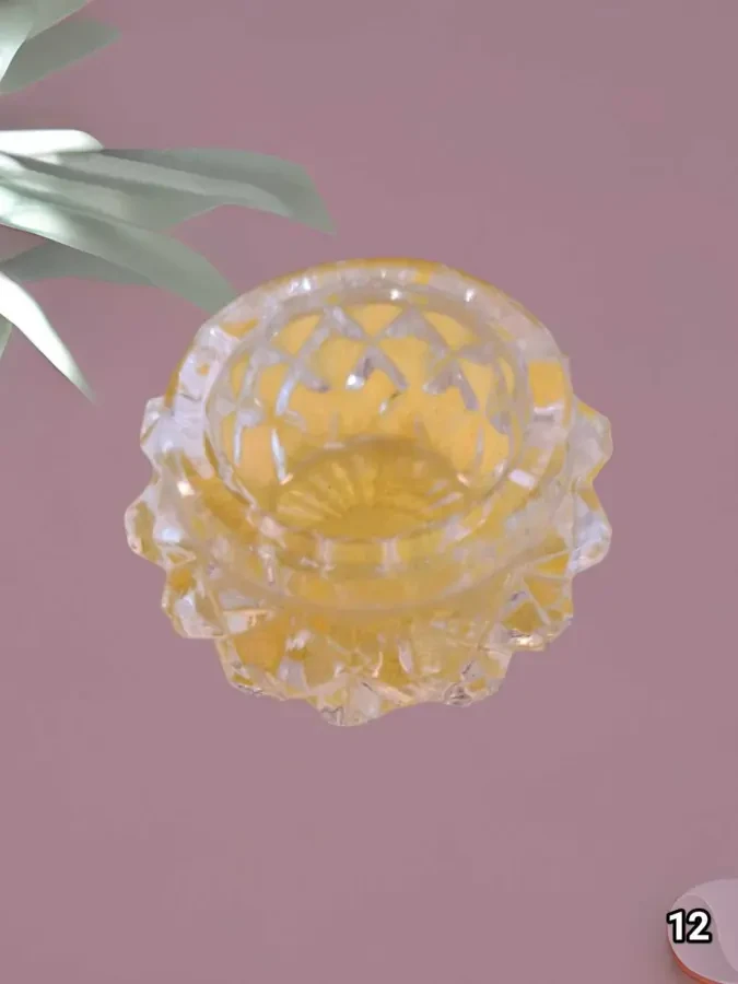 Солонка хрустальная. СССР.