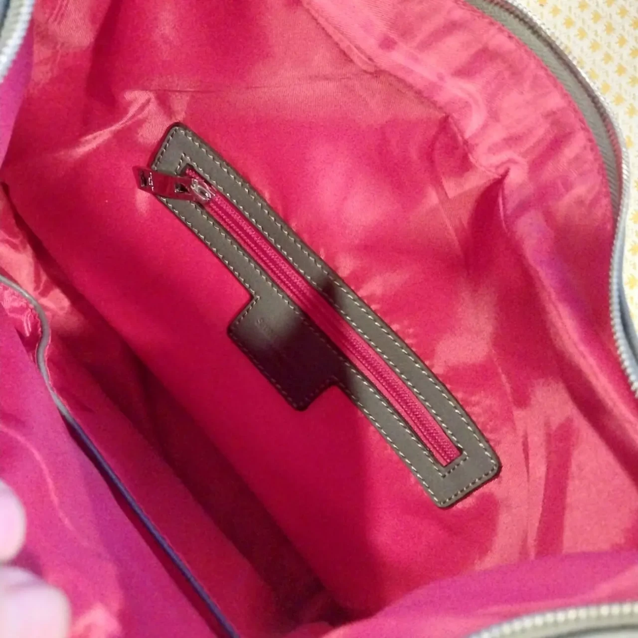 Жіноча шкіряна сумка в замші 8