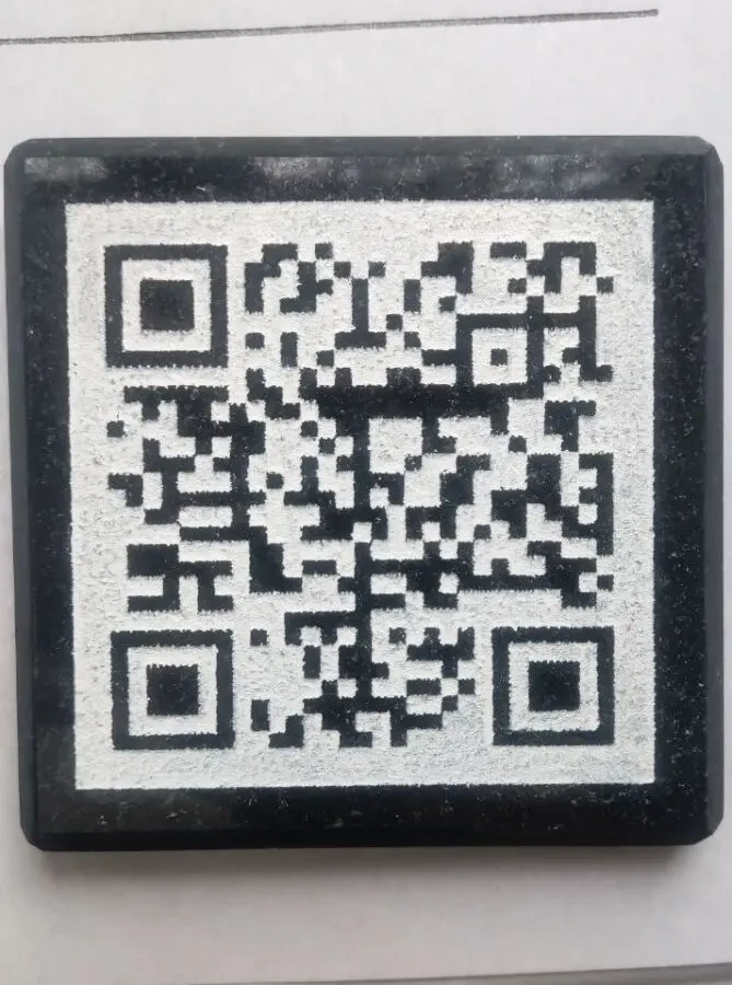 Виготовляємо QR-код на пам'ятник. 3