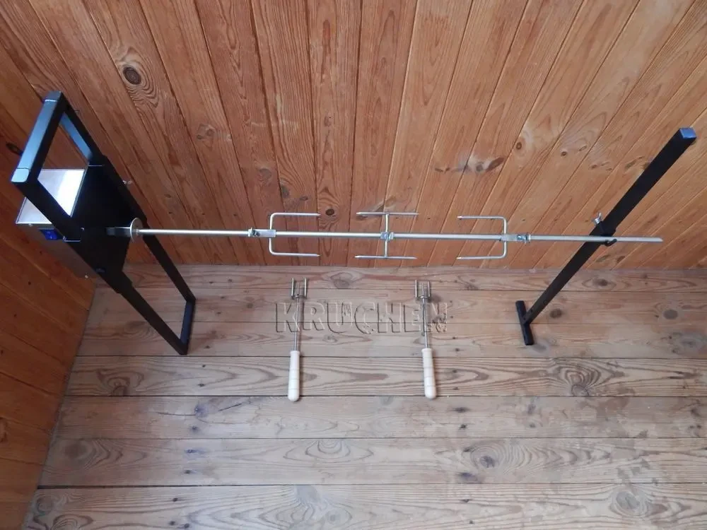 Вертел Рожен з електроприводом на мангал - Вертіл Електророжен 5