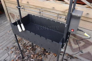 Вертел Рожен з електроприводом на мангал - Вертіл Електророжен