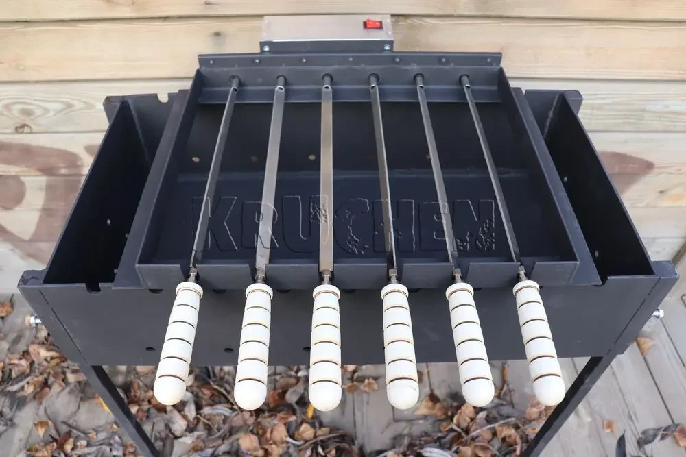 Мангал з електроприводом - Електропривод для мангала - Шампур Самокрут