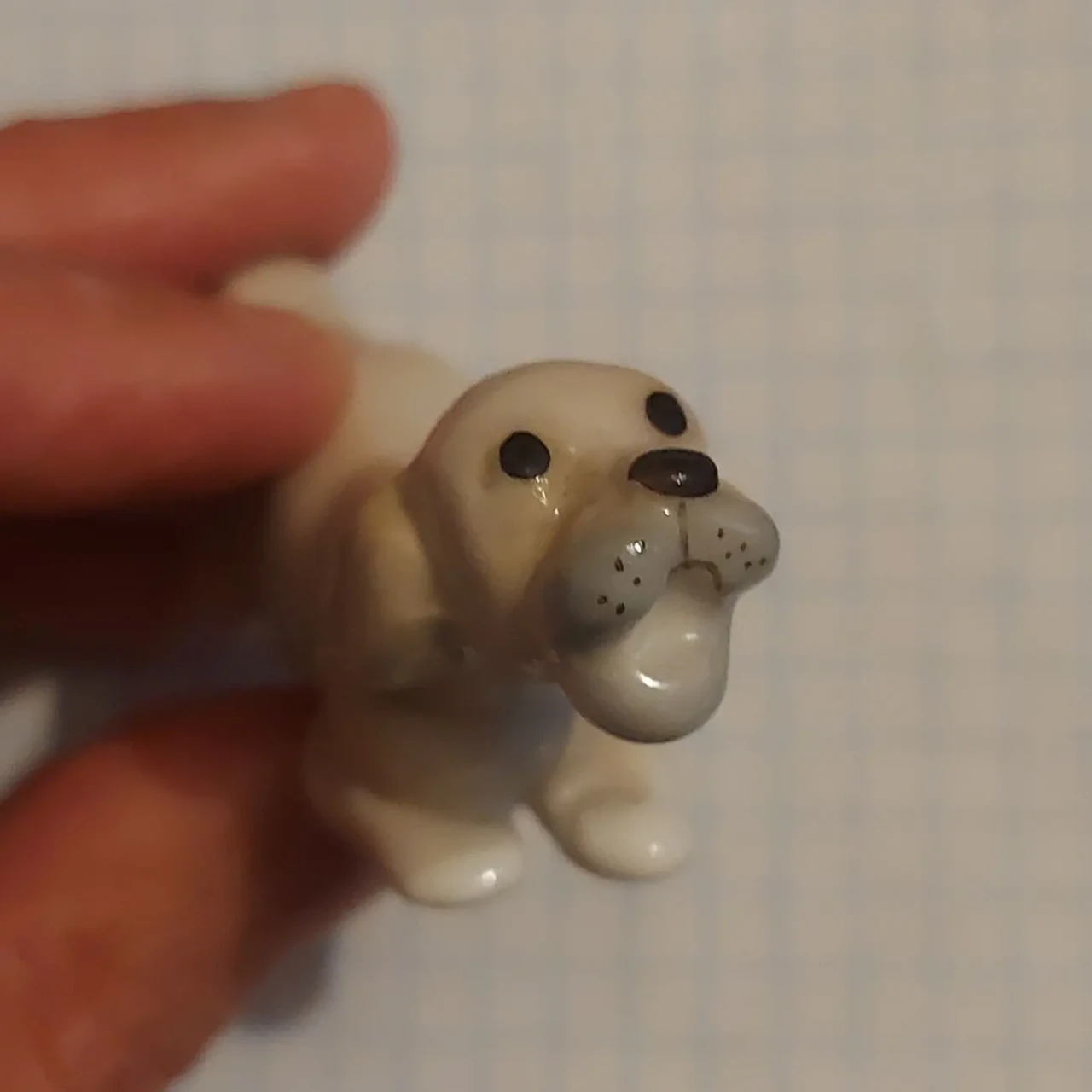 Статуэтка Терьер щенок фарфор СССР 6