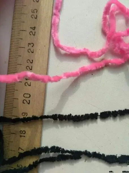 Набор для творчества Пряжа бархатные розово-малиновый цвет мягкие вес 5