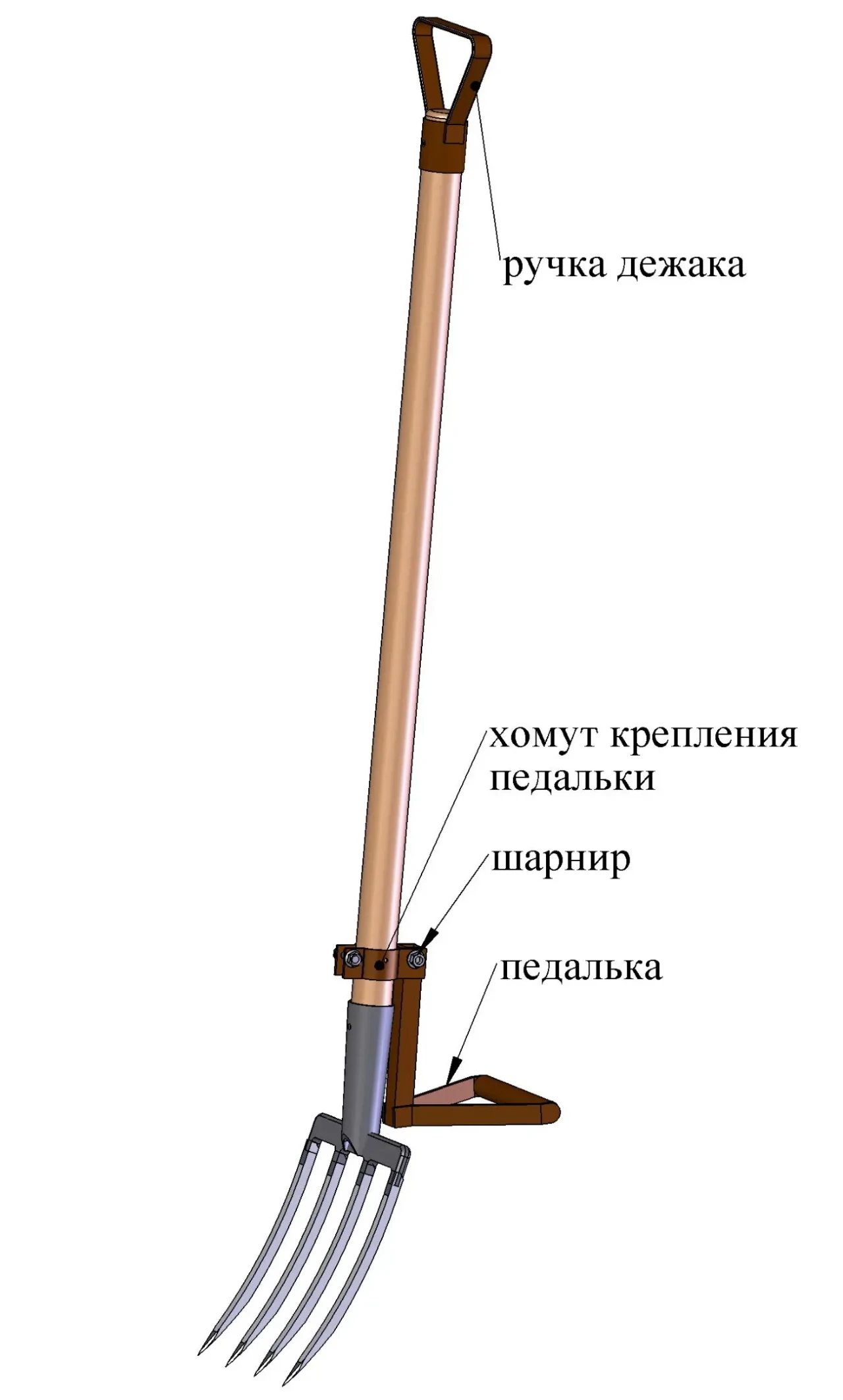 Чудо вилы, лопата,  КОПАЛОЧКА 8