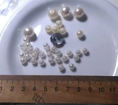 Бусины жемчужины большие и малые 6