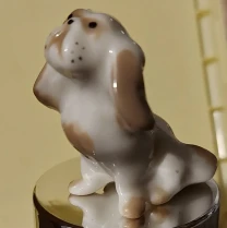 Скульптура Японский хин ЛФЗ фарфор СССР