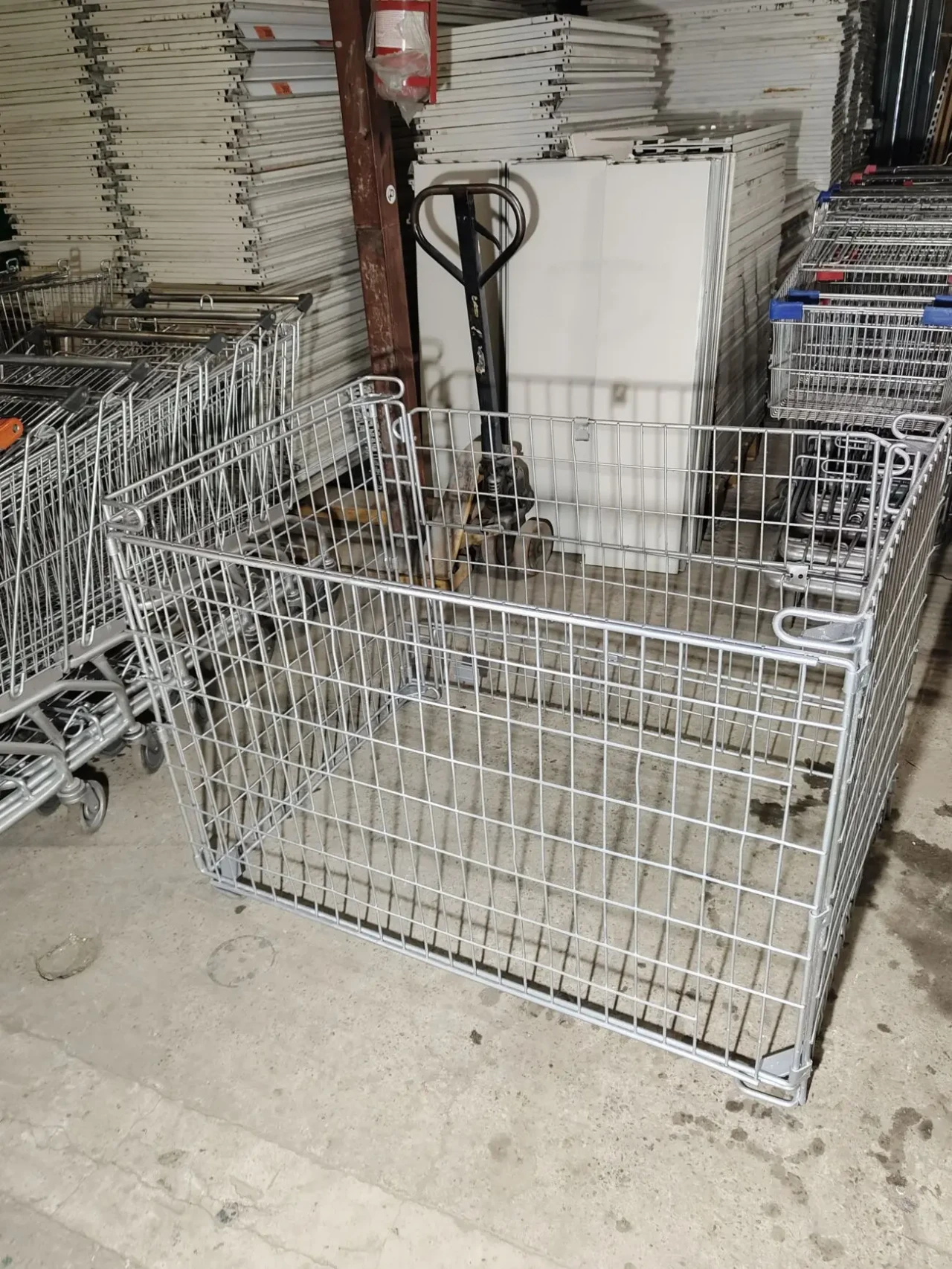 Овочеві сітки, контейнер сітка, палетний контейнер 6