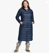 Парка женская, пуховик Eddie Bauer, размер XS