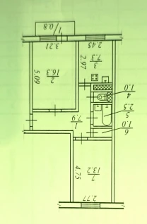 2х ком квартира Зимових походів ( Молодогвардейской ) полностью жилая