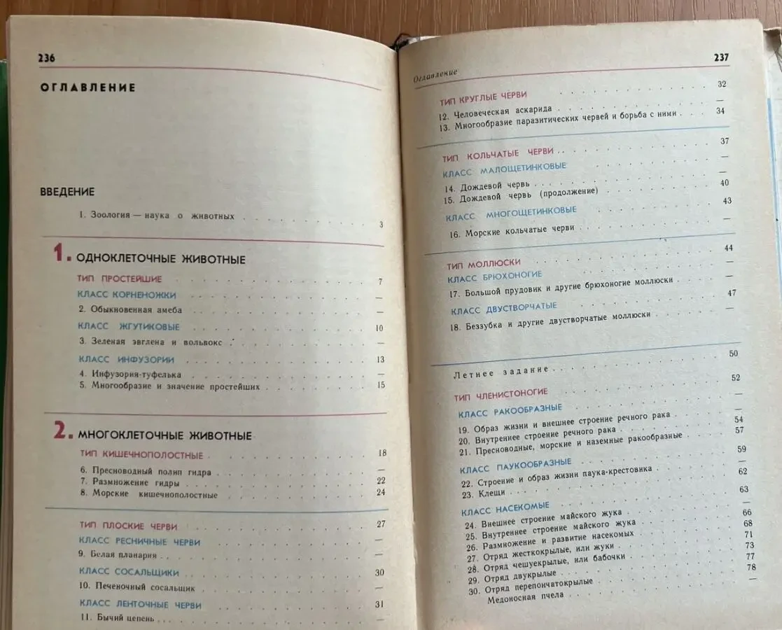 Зоология 6-7 класс 1981 г. 7