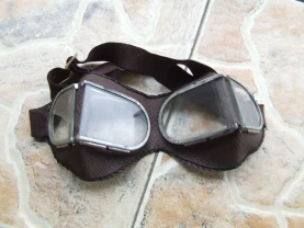 Очки стекляные защитные для токаря или... 1950- 1960 гг. ссср