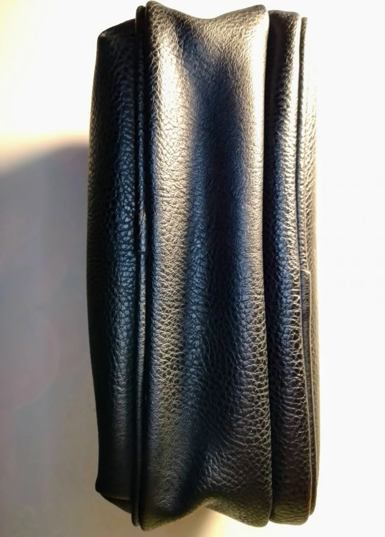 Сумка сумочка черная кожзам, девочке подростку, под ручку через плечо 5