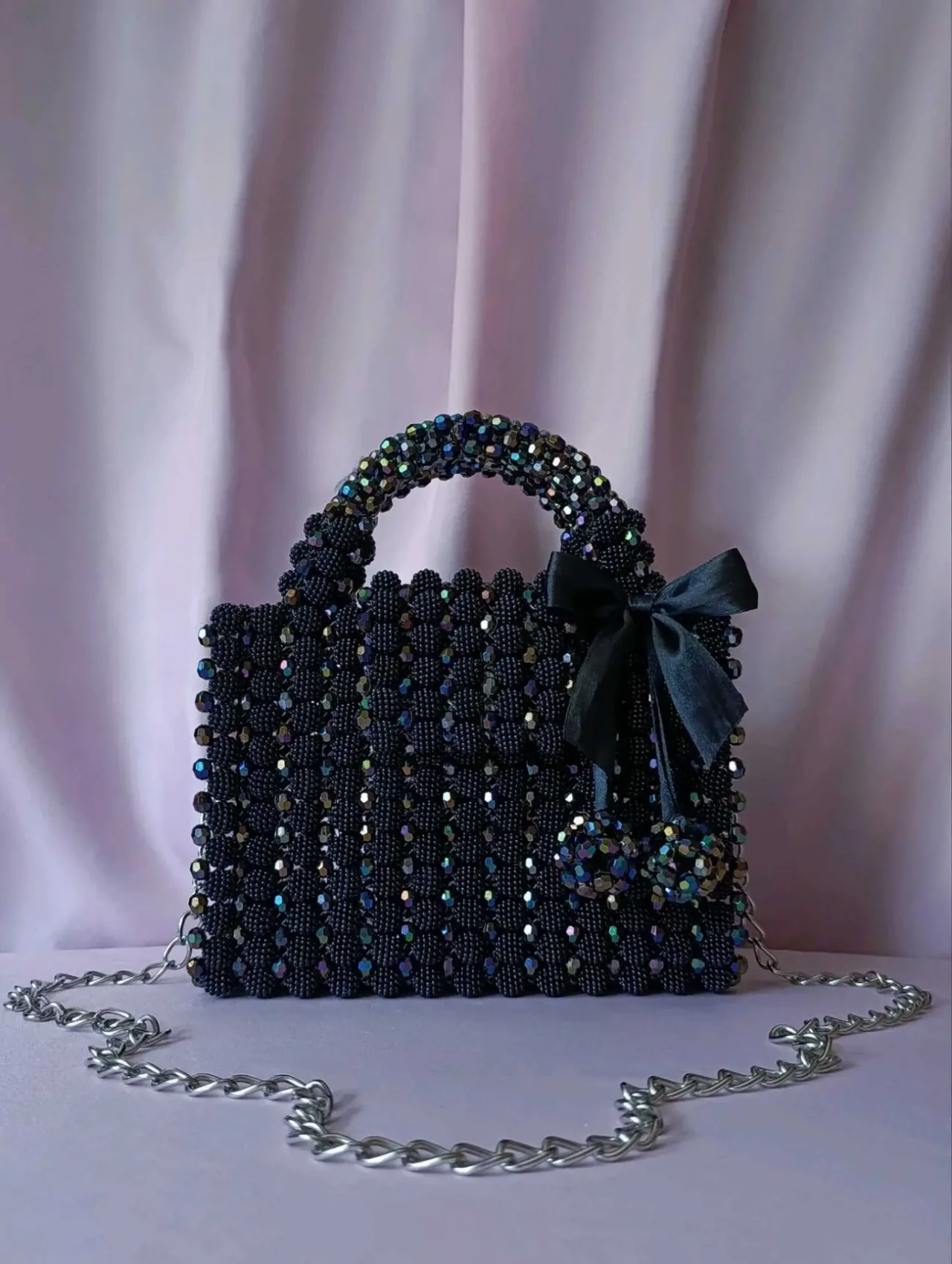 Сумка з намистин