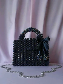 Сумка з намистин