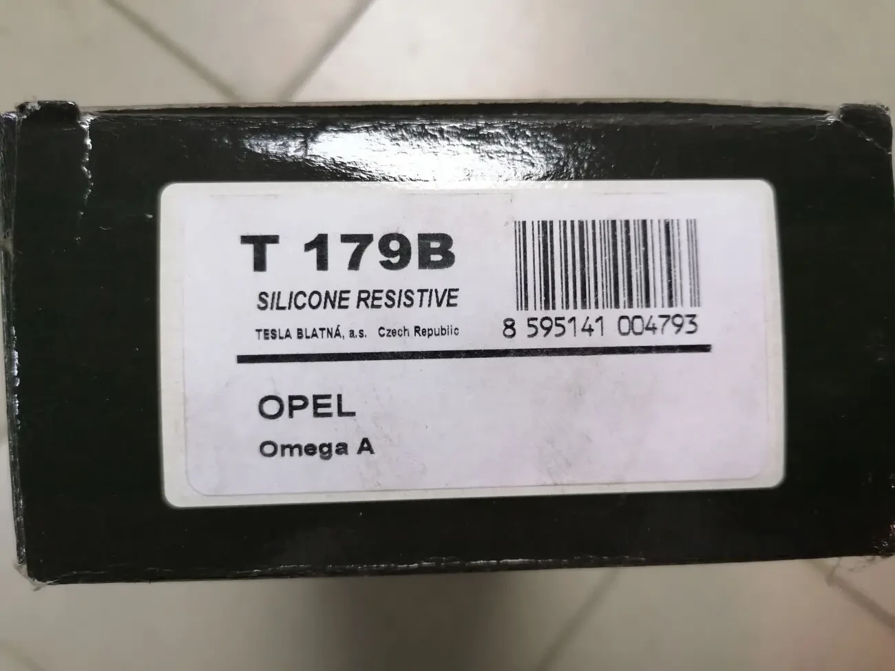 Провода зажигания, к-кт Opel Omega 86-94 TES, Омега TESLA T179B 3