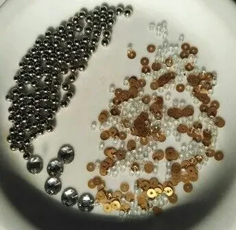 Набор ассорти бисер, пайетки, камни, шарики 6