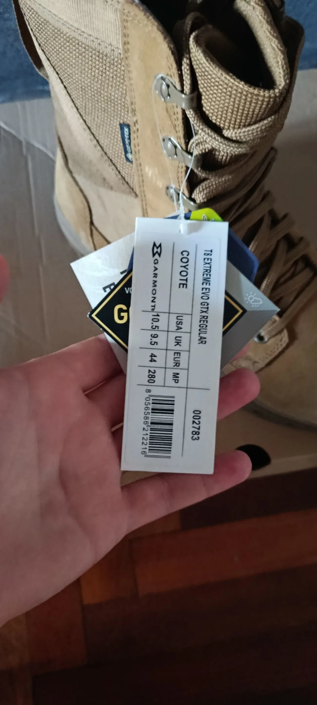 Тактичні черевики Garmont T8 Extreme EVO GTX Regular - Coyote 3