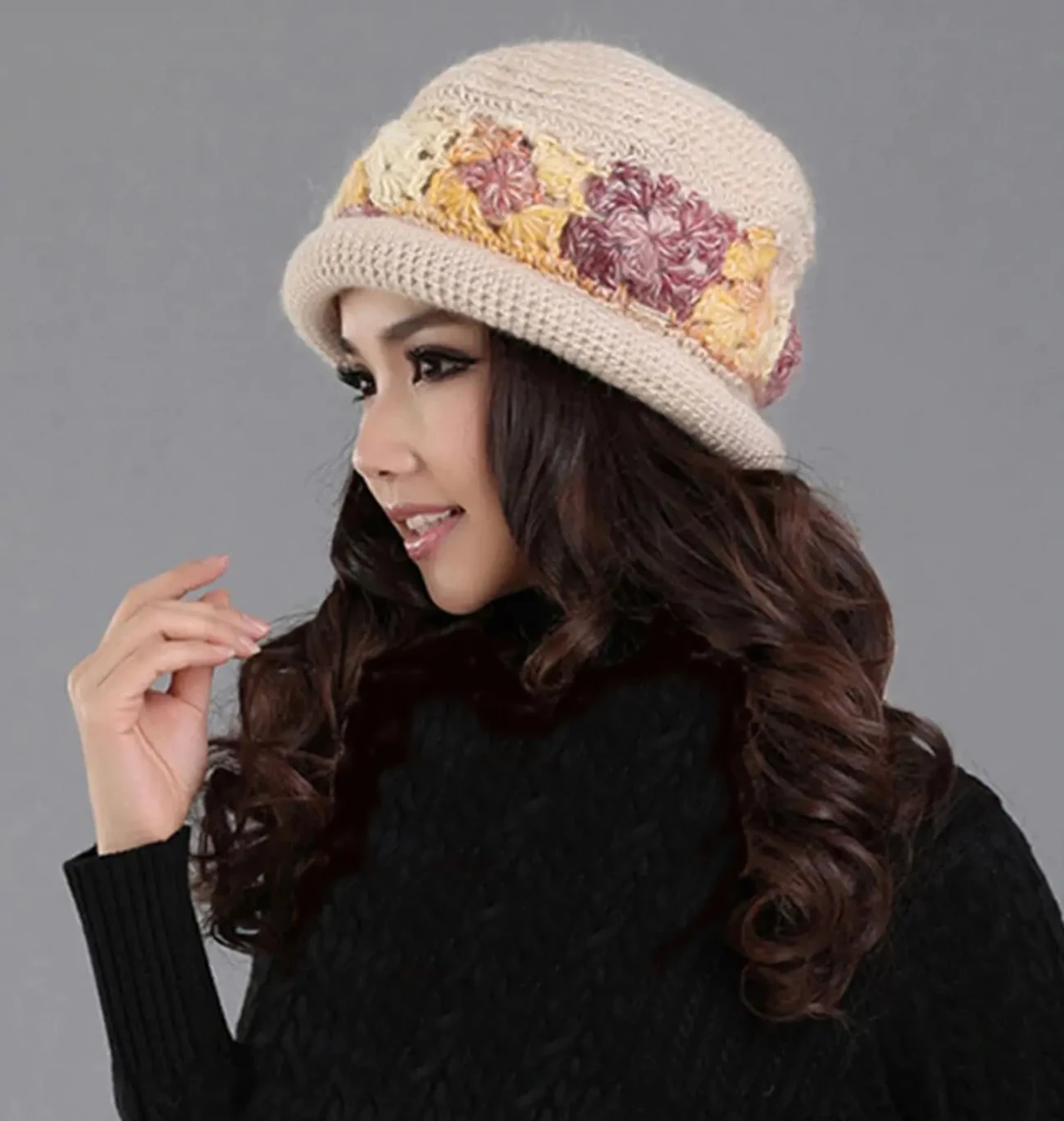 Шапка вовняна нова зимова 5