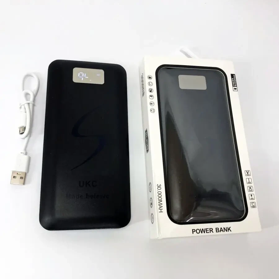 Power Bank 30000 mAh UKC, Зовнішній акумулятор 5