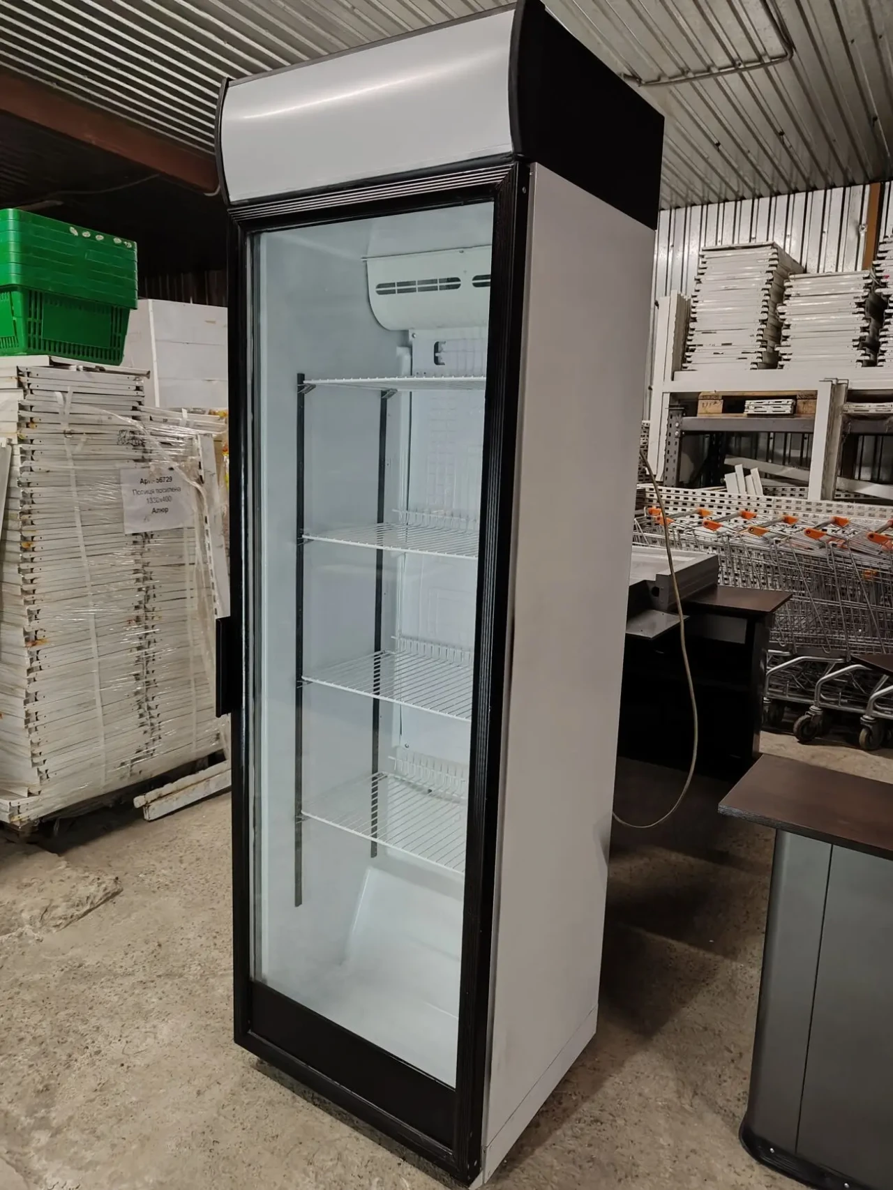 Холодильна шафа вітрина, холодильна шафа, холодильник 5