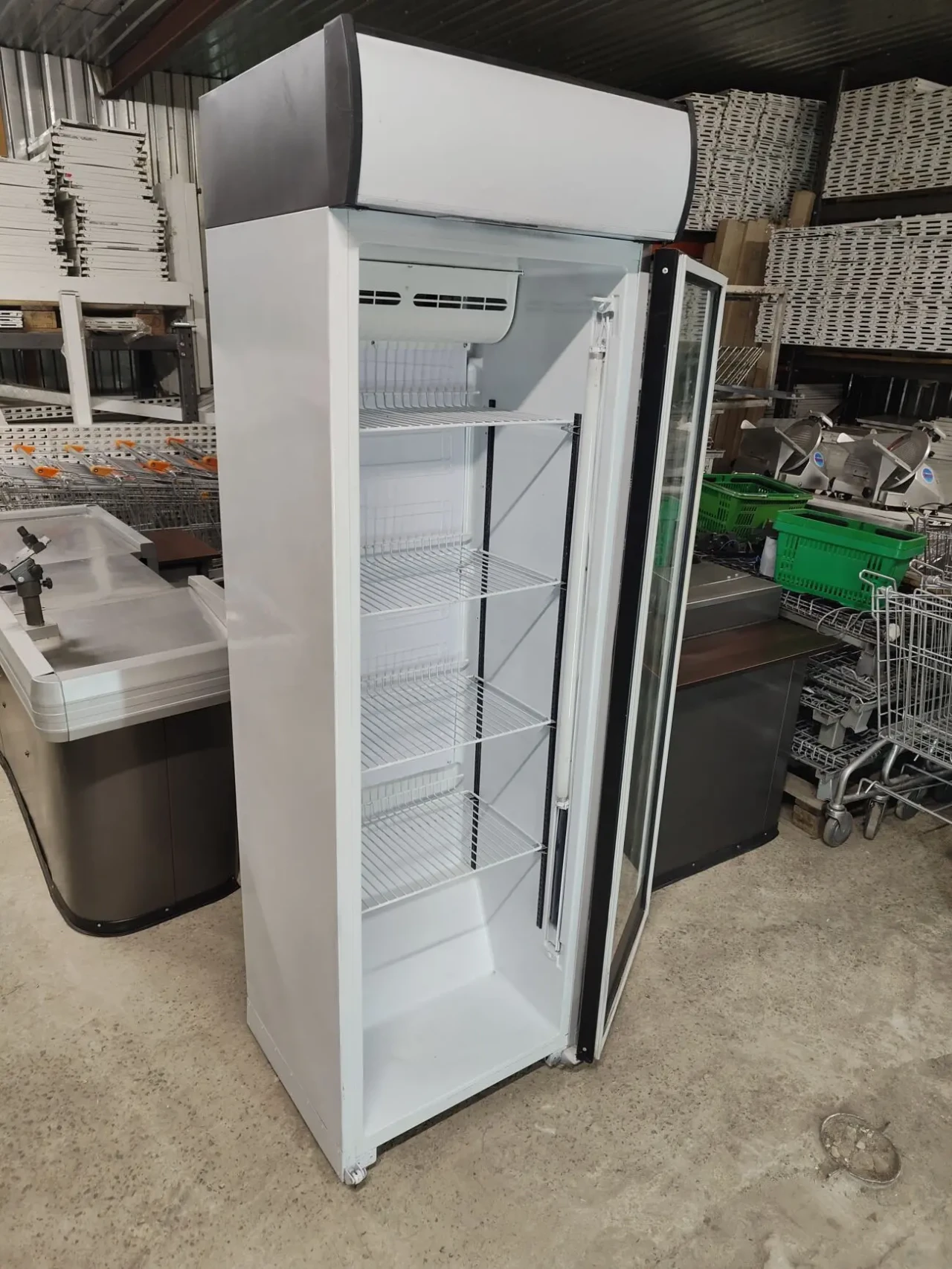 Холодильна шафа вітрина, холодильна шафа, холодильник 8