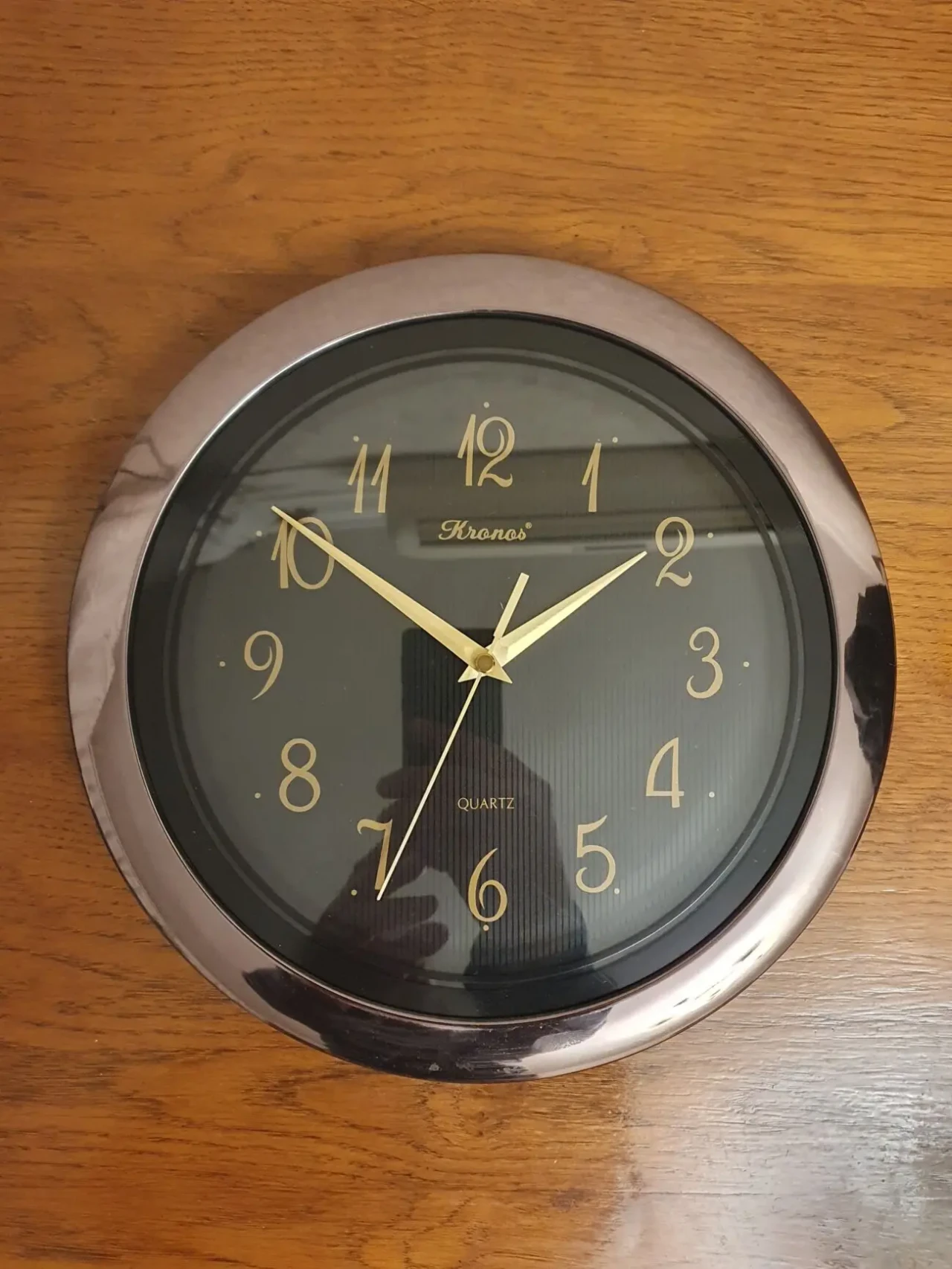 часы настенные Kronos кварцевые (диаметр 29 см) 2