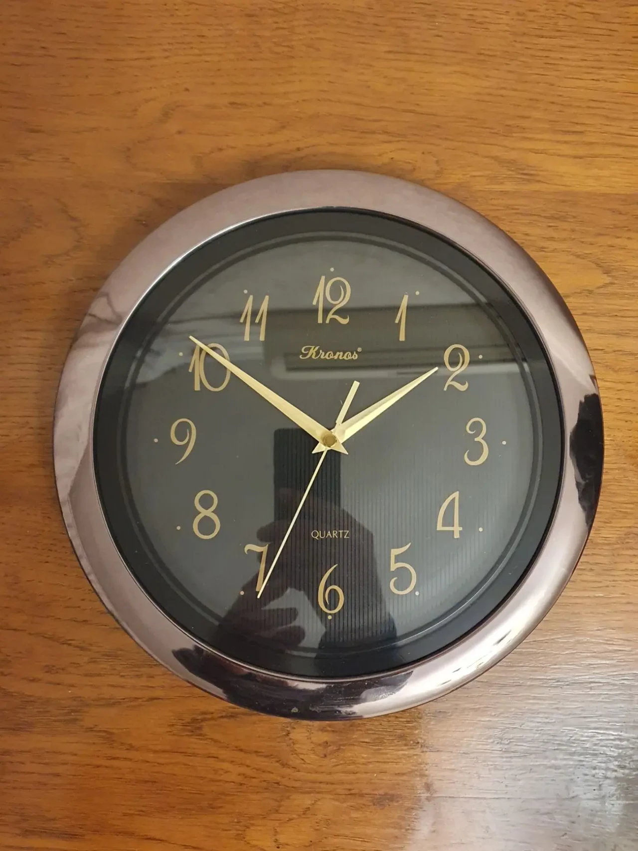 часы настенные Kronos кварцевые (диаметр 29 см)
