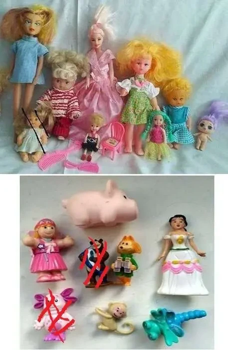 Игрушка игрушки киндер фигурки, мягкие львята, поросенок 9